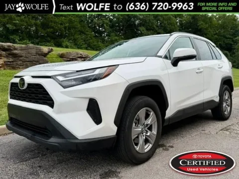 White 2025 Toyota RAV4 Hybrid XLE for sale in Ballwin, MO