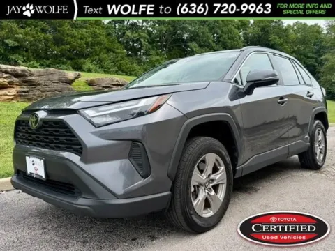 Gray 2025 Toyota RAV4 Hybrid XLE for sale in Ballwin, MO
