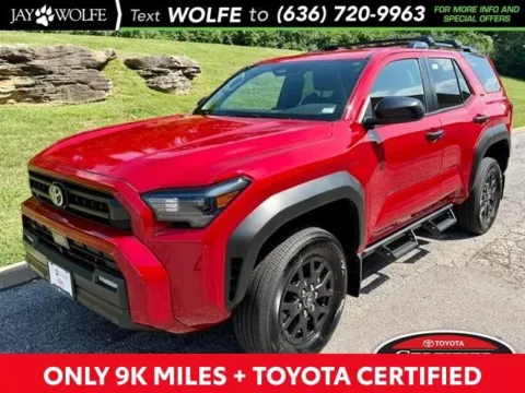 Red 2025 Toyota 4Runner SR5 for sale in Ballwin, MO