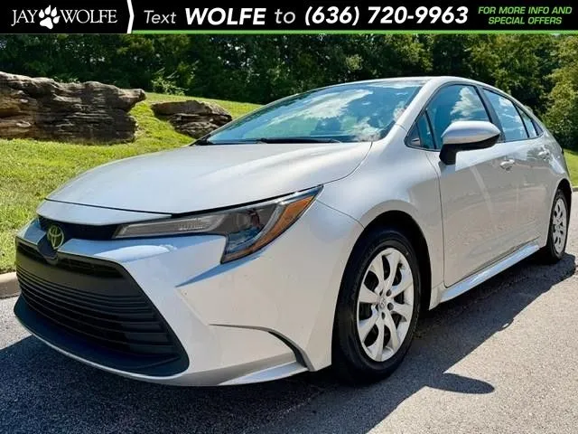 Silver 2025 Toyota Corolla LE for sale in Ballwin, MO