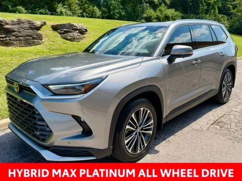 Gray 2026 Toyota Grand Highlander Hybrid MAX Platinum for sale in Ballwin, MO