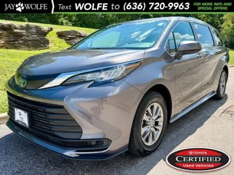 Gray 2023 Toyota Sienna LE for sale in Ballwin, MO