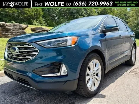 Green 2020 Ford Edge Titanium for sale in Ballwin, MO