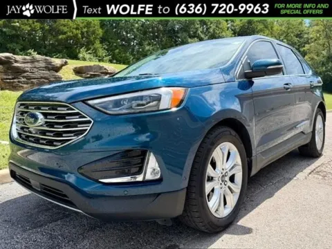 Green 2020 Ford Edge Titanium for sale in Ballwin, MO