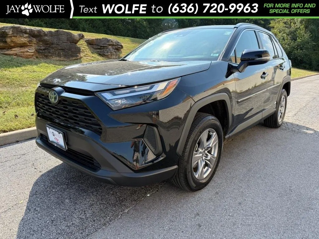 Black 2023 Toyota RAV4 Hybrid XLE for sale in Ballwin, MO