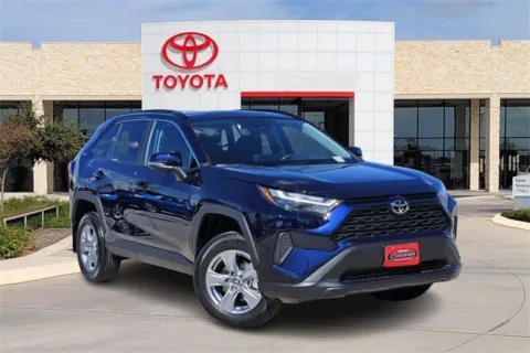 Blue 2024 Toyota RAV4 XLE for sale in Ballwin, MO