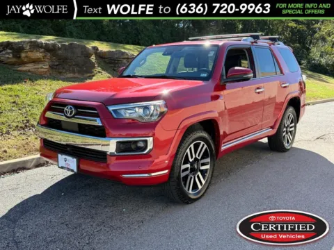 Red 2022 Toyota 4Runner Limited for sale in Ballwin, MO