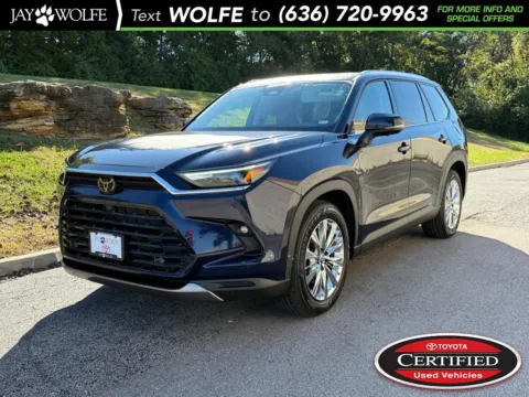 Blue 2024 Toyota Grand Highlander Platinum for sale in Ballwin, MO