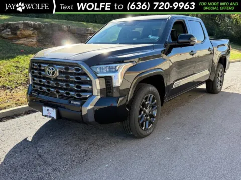 Black 2026 Toyota Tundra Platinum for sale in Ballwin, MO