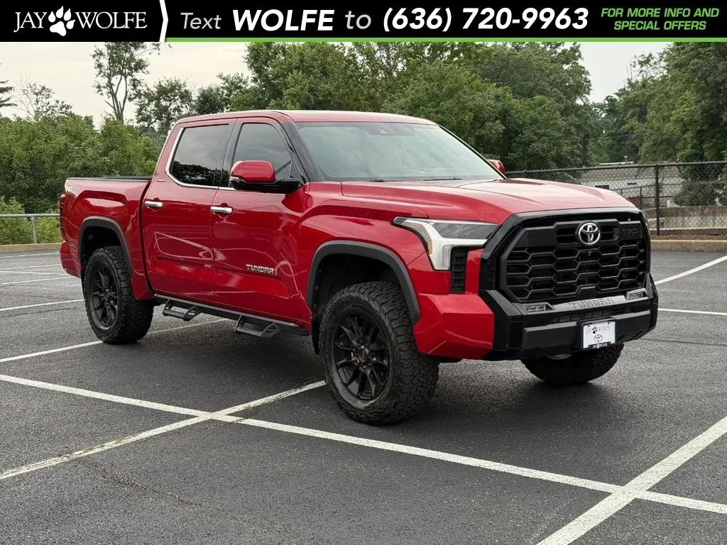 Red 2022 Toyota Tundra Limited for sale in Ballwin, MO