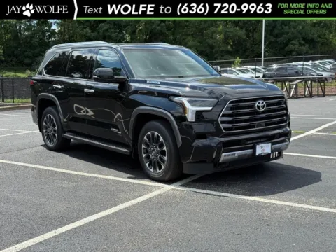 Black 2025 Toyota Sequoia Limited for sale in Ballwin, MO