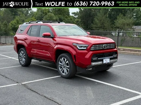 Red 2025 Toyota 4Runner Limited for sale in Ballwin, MO