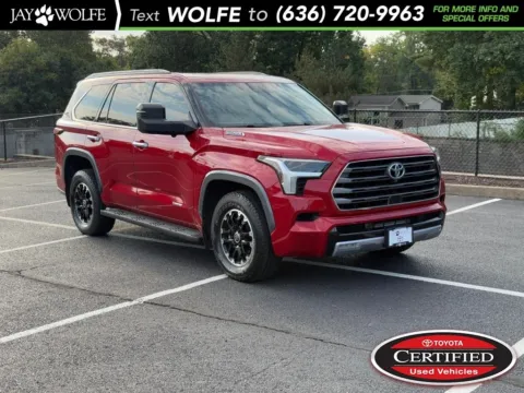 Red 2023 Toyota Sequoia Limited for sale in Ballwin, MO