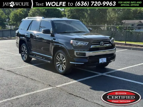 Black 2022 Toyota 4Runner Limited for sale in Ballwin, MO