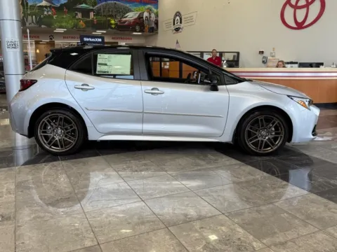 Photos of 2025 Toyota Corolla Hatchback Nightshade for sale in Ballwin, MO at Jay Wolfe Toyota of West County