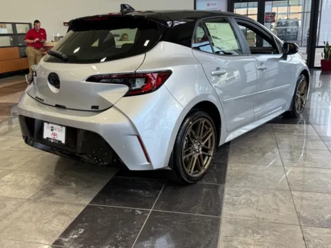 Another view of 2025 Toyota Corolla Hatchback Nightshade for sale in Ballwin, MO at Jay Wolfe Toyota of West County