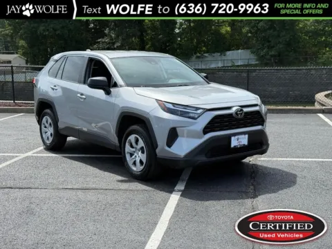 Silver 2024 Toyota RAV4 LE for sale in Ballwin, MO