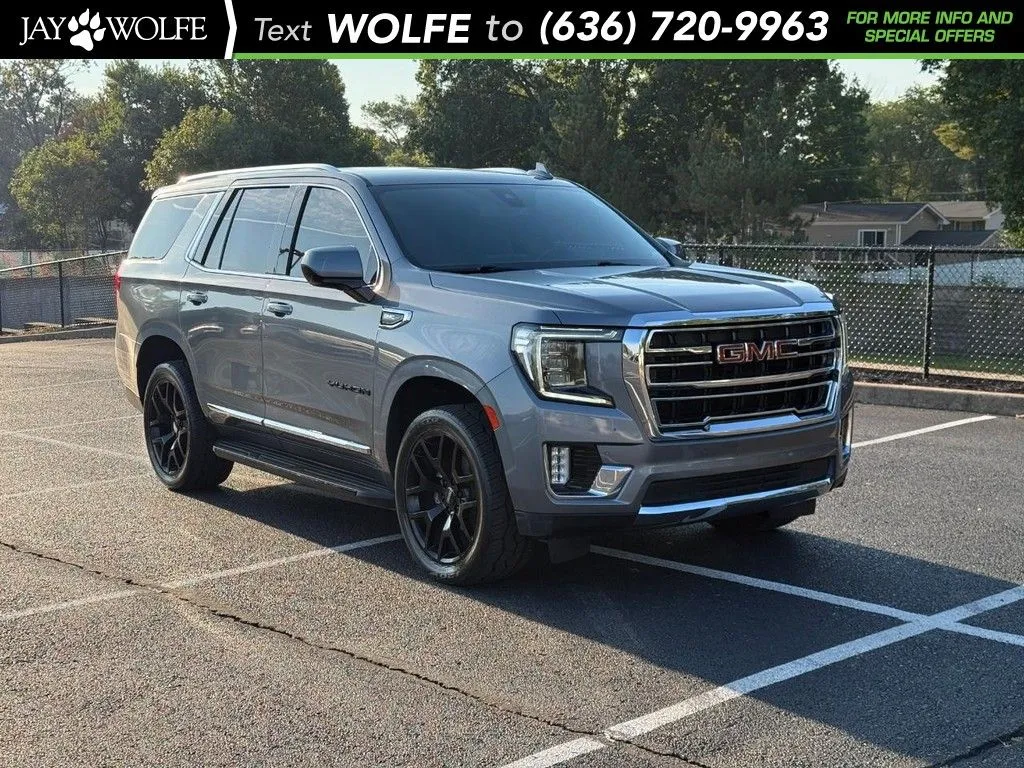 Gray 2021 GMC Yukon SLT for sale in Ballwin, MO