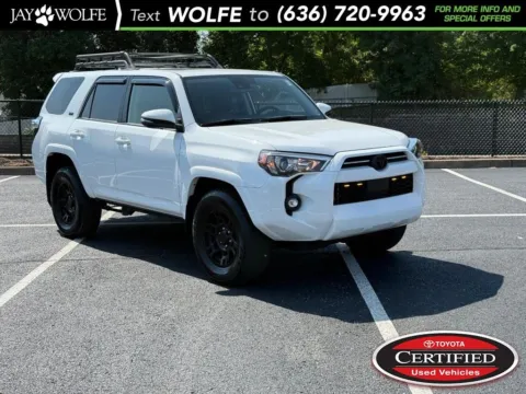 White 2024 Toyota 4Runner SR5 Premium for sale in Ballwin, MO