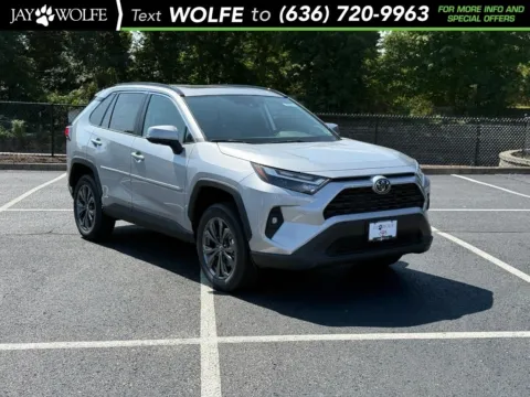 Silver 2025 Toyota RAV4 Hybrid XLE Premium for sale in Ballwin, MO