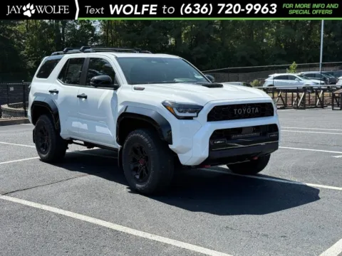 White 2025 Toyota 4Runner i-FORCE MAX Hybrid TRD Pro for sale in Ballwin, MO