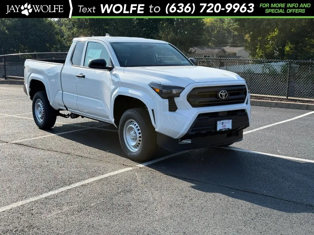 White 2025 Toyota Tacoma SR for sale in Ballwin, MO