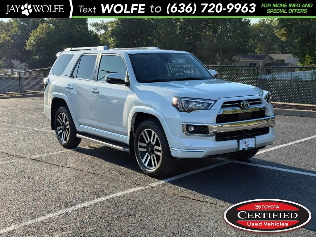 White 2023 Toyota 4Runner Limited for sale in Ballwin, MO