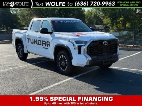 White 2025 Toyota Tundra SR5 for sale in Ballwin, MO