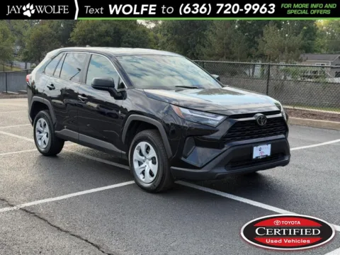 Black 2024 Toyota RAV4 LE for sale in Ballwin, MO