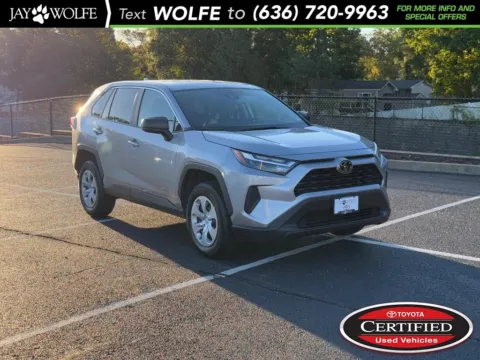 Silver 2024 Toyota RAV4 LE for sale in Ballwin, MO