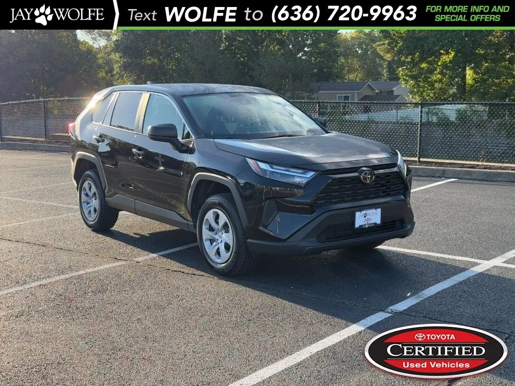 Black 2024 Toyota RAV4 LE for sale in Ballwin, MO
