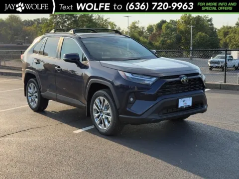 Blue 2025 Toyota RAV4 XLE Premium for sale in Ballwin, MO