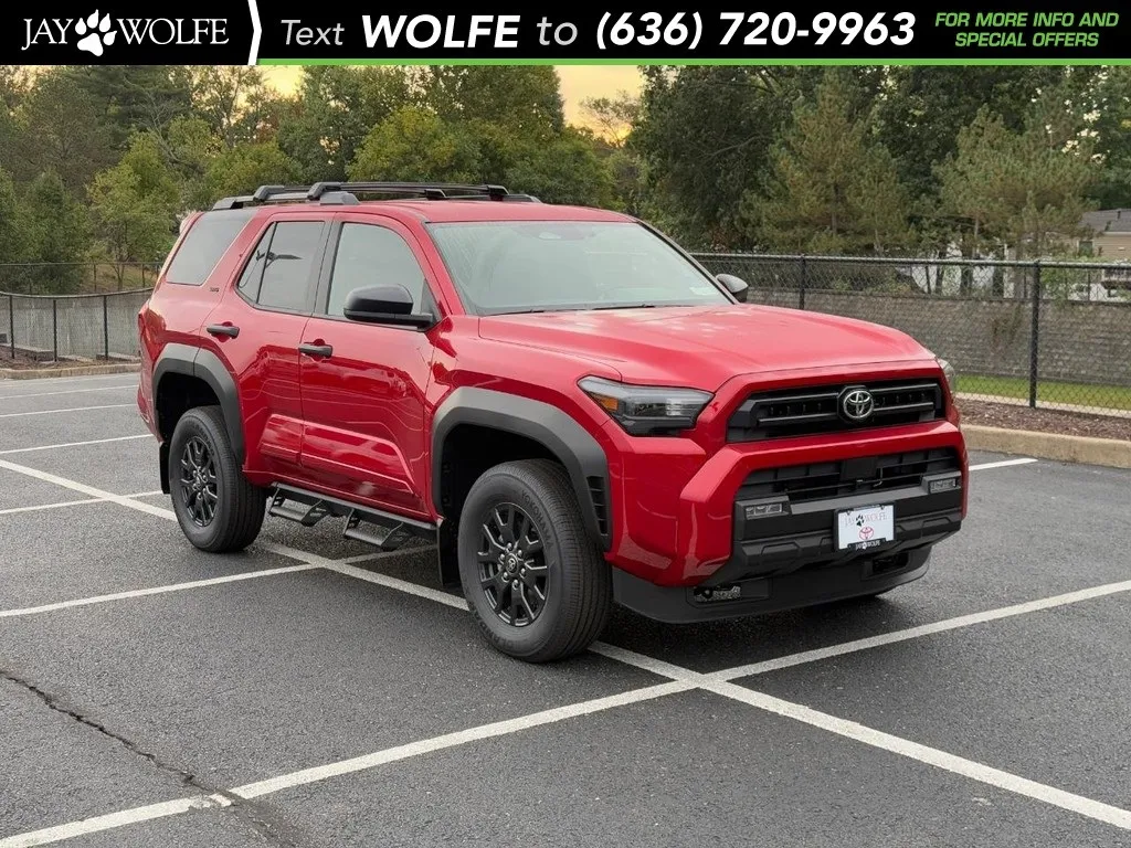 Red 2025 Toyota 4Runner SR5 for sale in Ballwin, MO