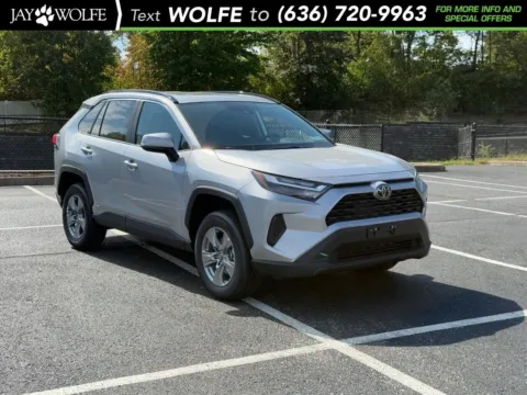 Silver 2025 Toyota RAV4 Hybrid XLE for sale in Ballwin, MO
