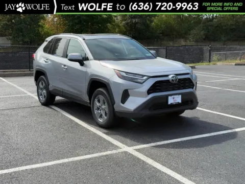 Silver 2025 Toyota RAV4 Hybrid XLE for sale in Ballwin, MO