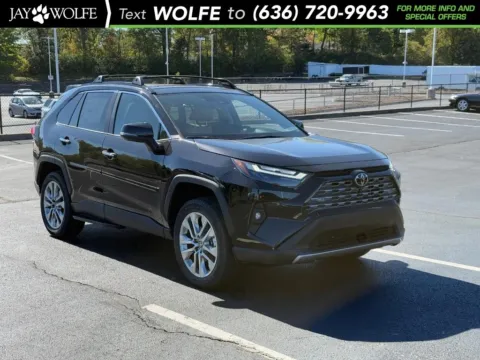Black 2025 Toyota RAV4 Limited for sale in Ballwin, MO
