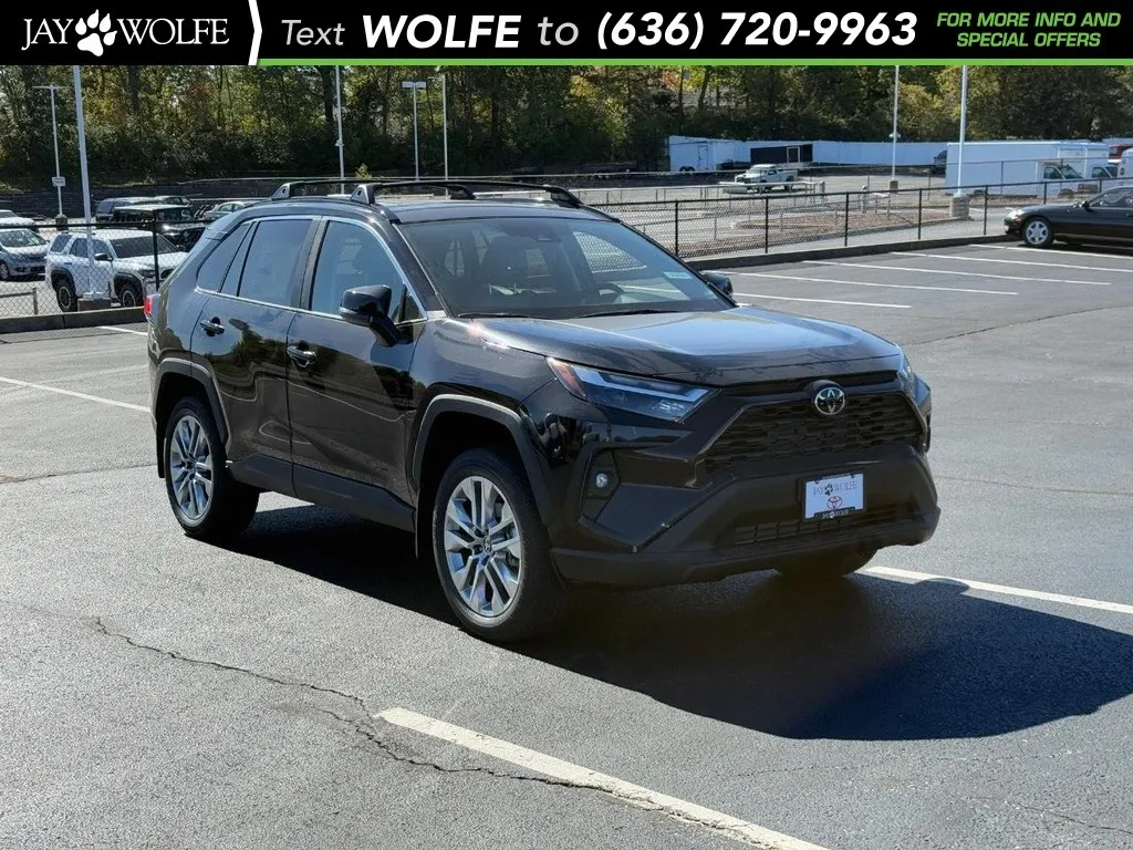 Black 2025 Toyota RAV4 XLE Premium for sale in Ballwin, MO