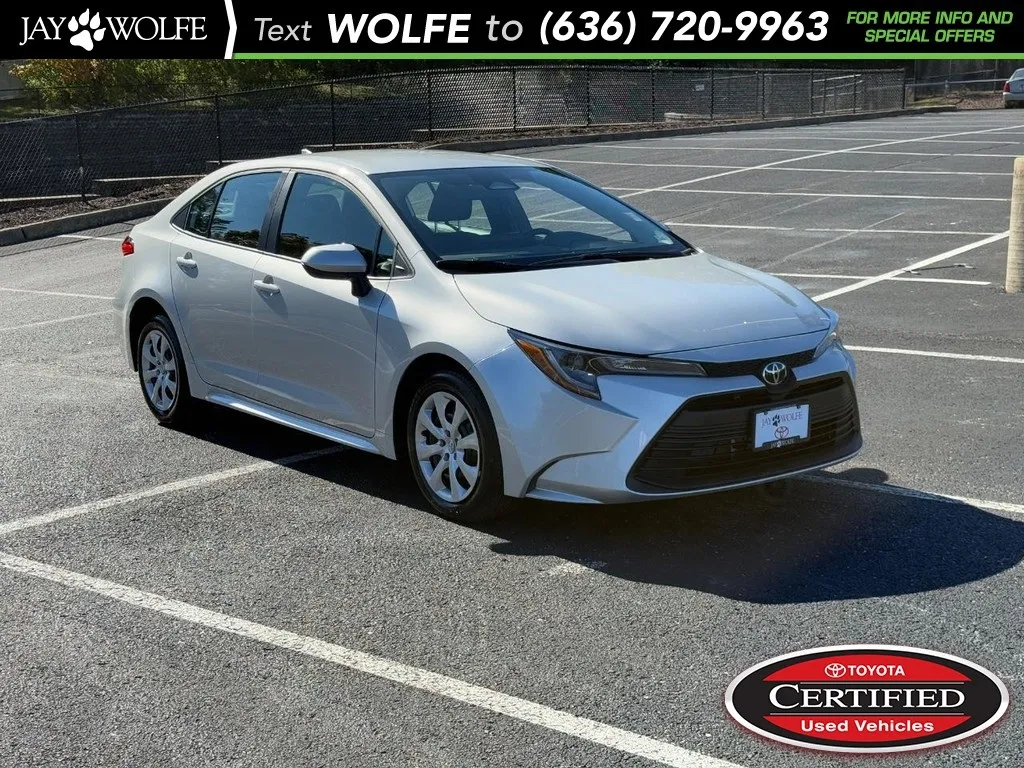 Used 2025 Toyota Corolla LE with VIN 5YFB4MDE2SP296996 for sale in Kansas City