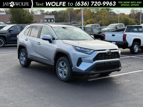 Silver 2025 Toyota RAV4 Hybrid XLE for sale in Ballwin, MO