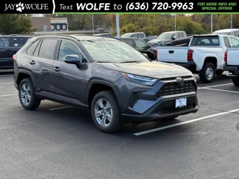 Gray 2025 Toyota RAV4 Hybrid XLE for sale in Ballwin, MO