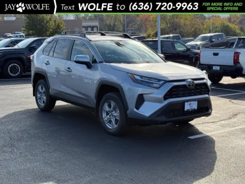 Silver 2025 Toyota RAV4 XLE for sale in Ballwin, MO