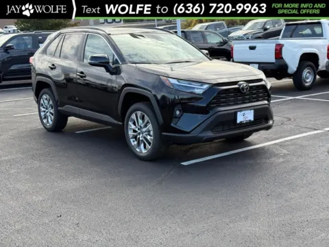 Black 2025 Toyota RAV4 XLE Premium for sale in Ballwin, MO