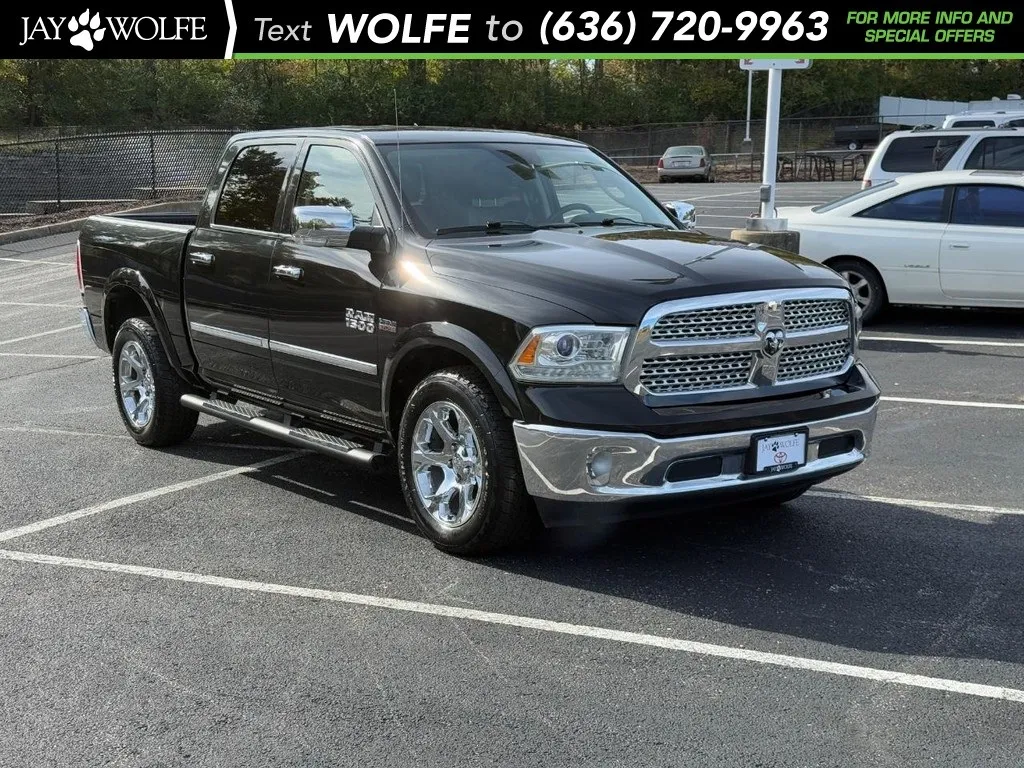 Black 2015 Ram 1500 Laramie for sale in Ballwin, MO