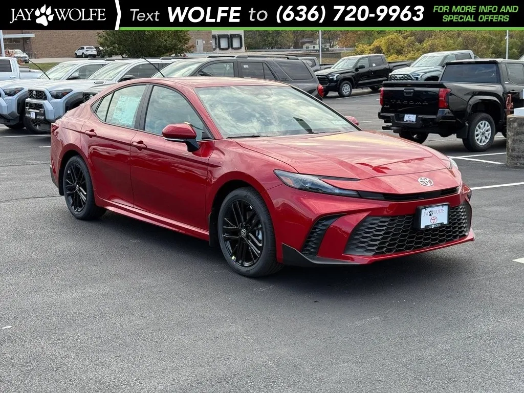 Red 2026 Toyota Camry SE for sale in Ballwin, MO