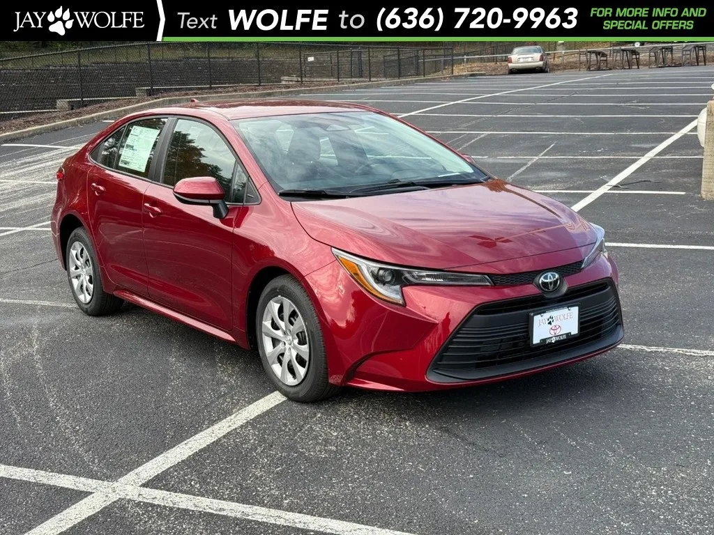 Red 2026 Toyota Corolla LE for sale in Ballwin, MO