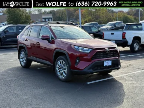 Red 2025 Toyota RAV4 XLE Premium for sale in Ballwin, MO