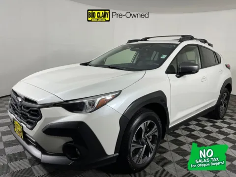 White 2024 Subaru Crosstrek Premium for sale in Longview, WA