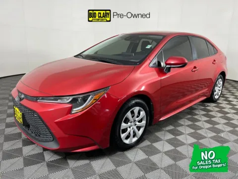Red 2021 Toyota Corolla LE for sale in Longview, WA