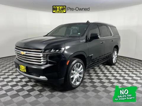 Black 2021 Chevrolet Tahoe High Country for sale in Longview, WA