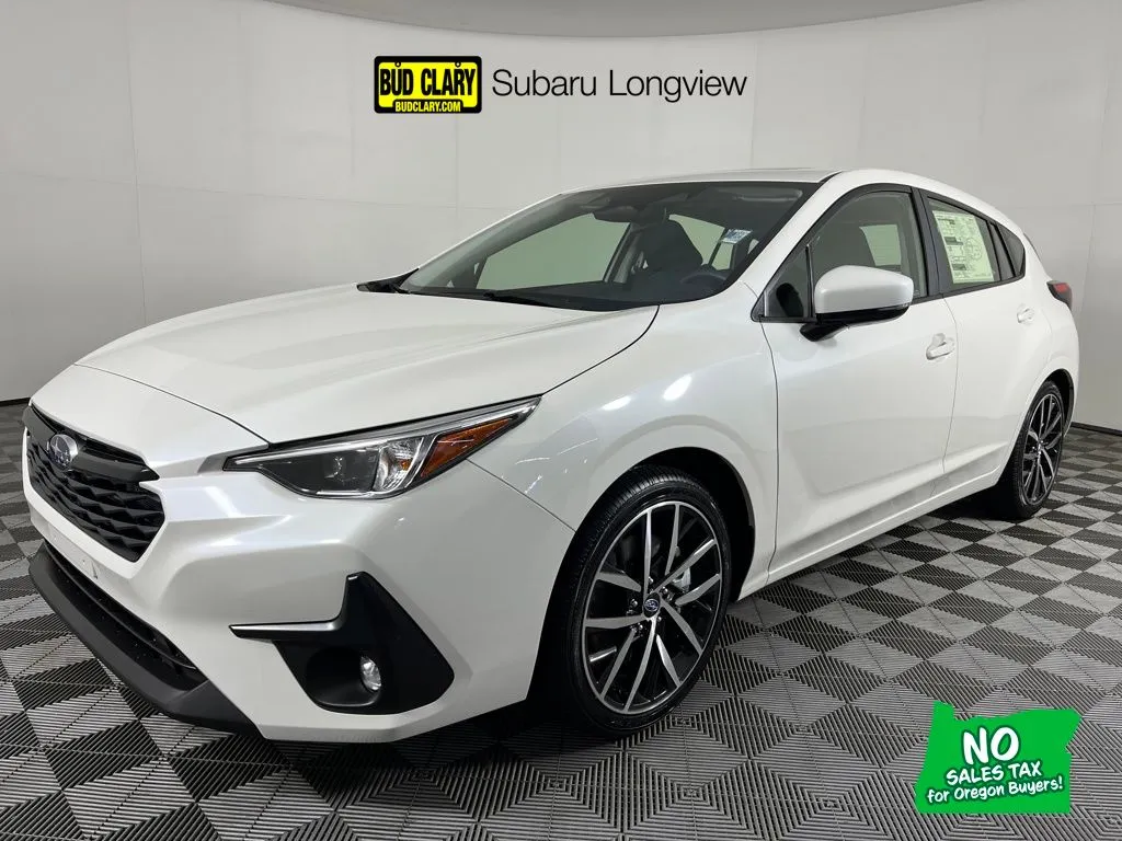 White 2026 Subaru Impreza Sport for sale in Longview, WA